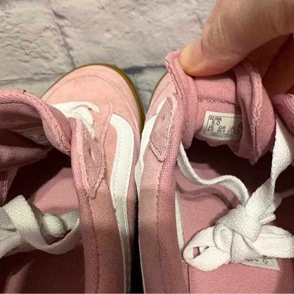 Vans Brooklyn Ls Suede Sneakers Girls Size 5 - Picture 8 of 10